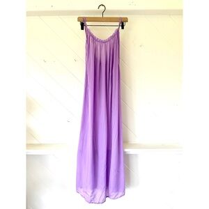 Indah Orchid purple sundress